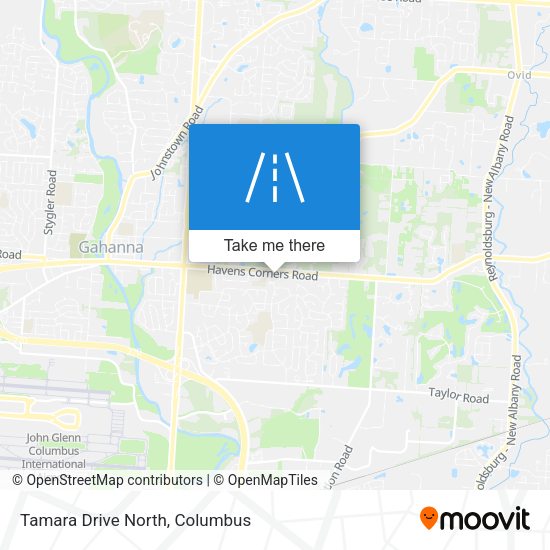Tamara Drive North map