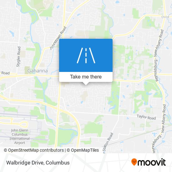 Walbridge Drive map