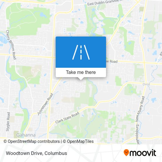 Mapa de Woodtown Drive