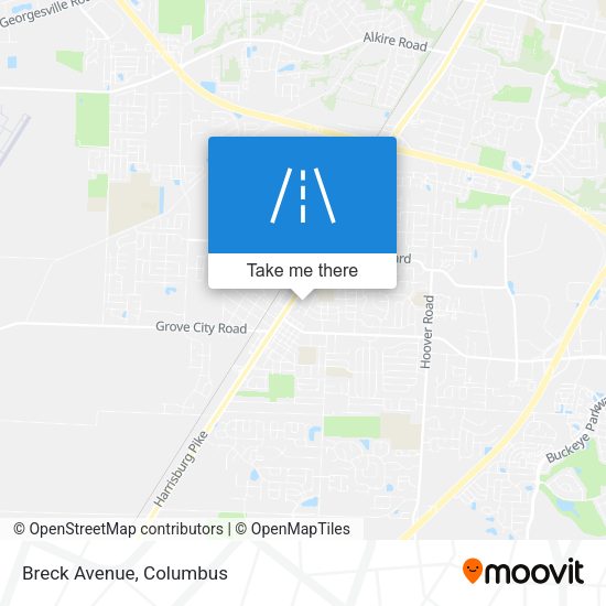 Mapa de Breck Avenue