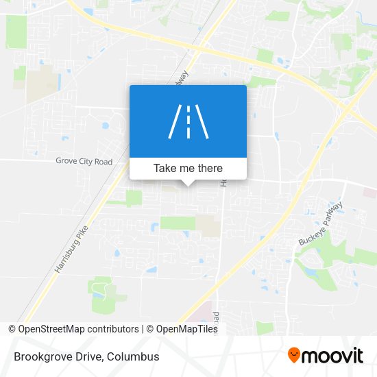 Mapa de Brookgrove Drive