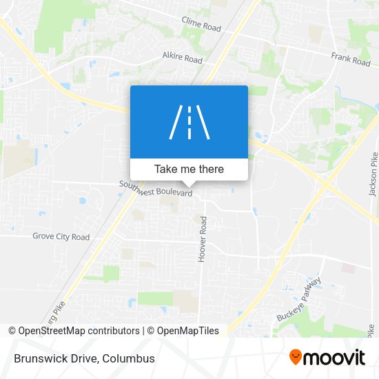 Brunswick Drive map