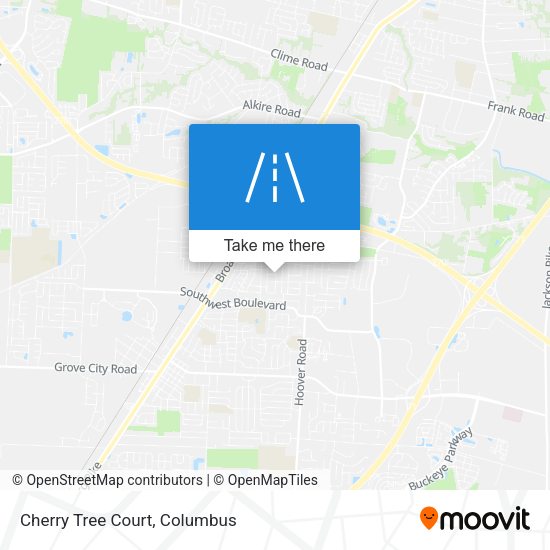 Cherry Tree Court map