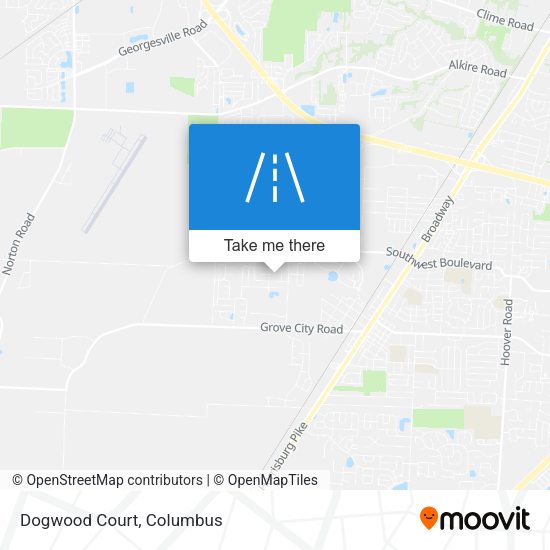 Mapa de Dogwood Court
