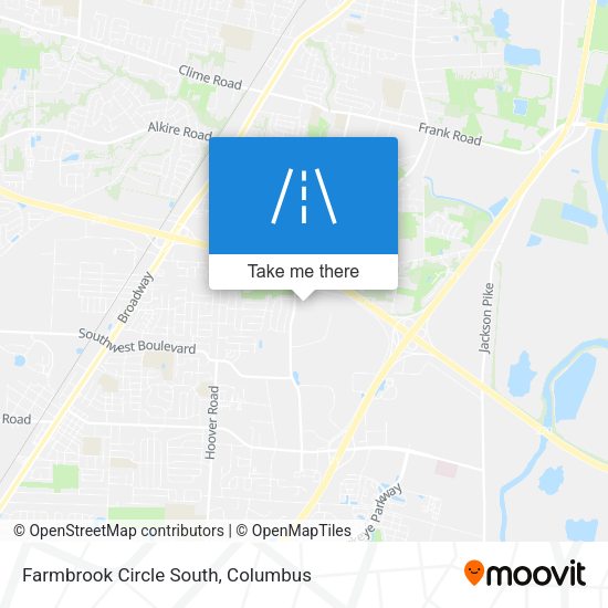 Mapa de Farmbrook Circle South