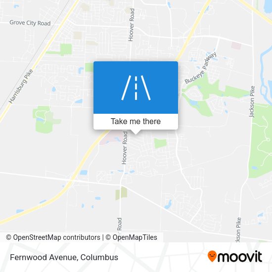 Mapa de Fernwood Avenue