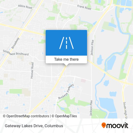Mapa de Gateway Lakes Drive