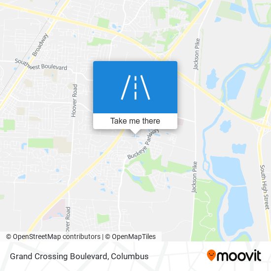 Grand Crossing Boulevard map