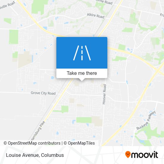 Mapa de Louise Avenue