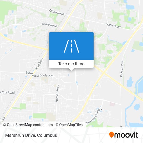 Mapa de Marshrun Drive