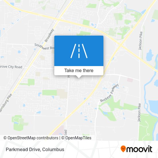 Mapa de Parkmead Drive