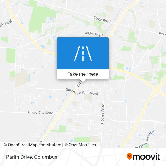 Mapa de Parlin Drive