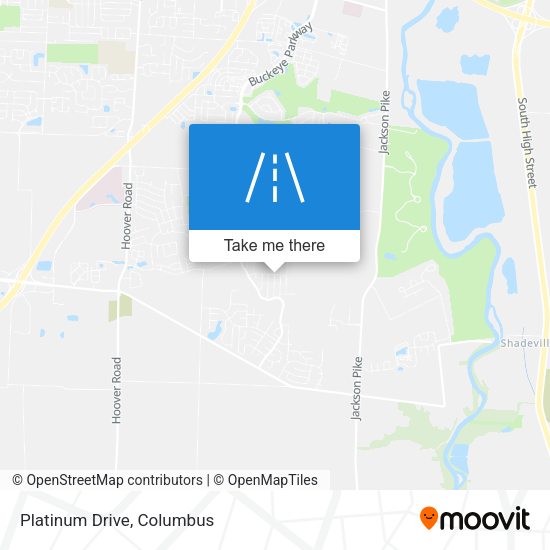Mapa de Platinum Drive