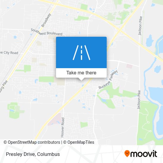 Mapa de Presley Drive