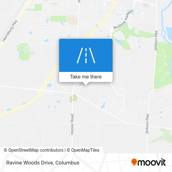 Ravine Woods Drive map