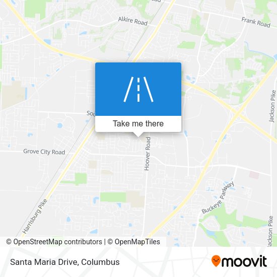 Mapa de Santa Maria Drive