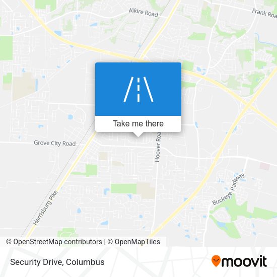 Mapa de Security Drive
