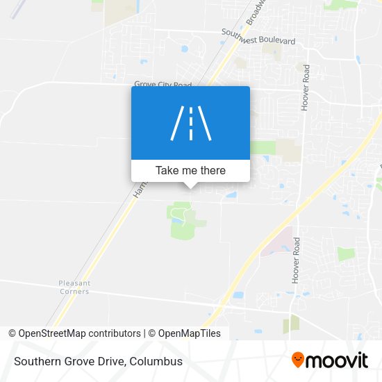 Southern Grove Drive map