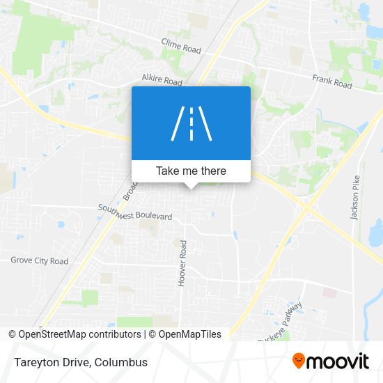 Mapa de Tareyton Drive