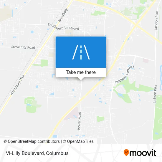 Vi-Lilly Boulevard map