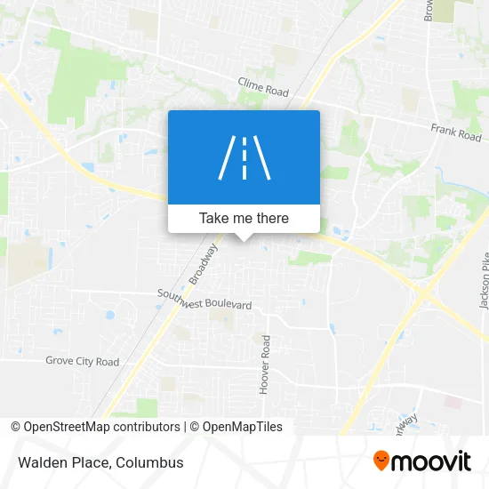 Mapa de Walden Place