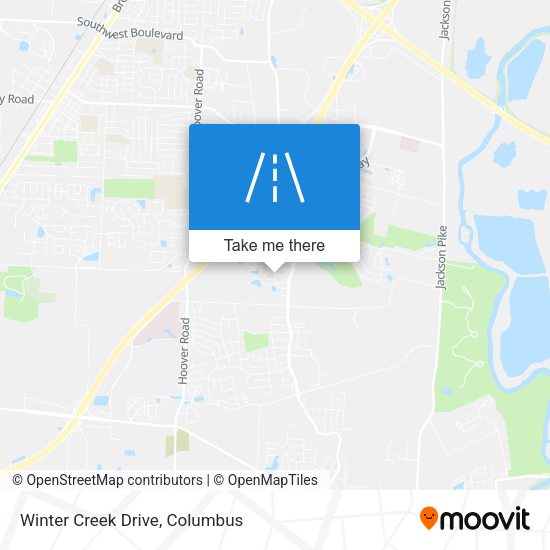Winter Creek Drive map