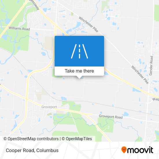 Mapa de Cooper Road