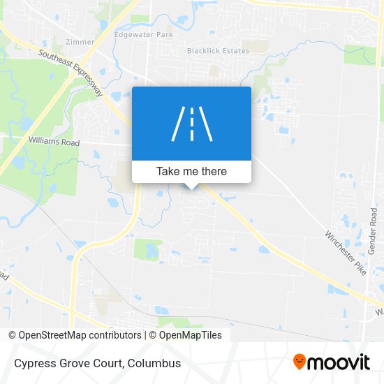 Mapa de Cypress Grove Court