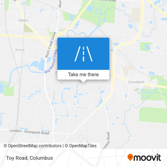 Mapa de Toy Road