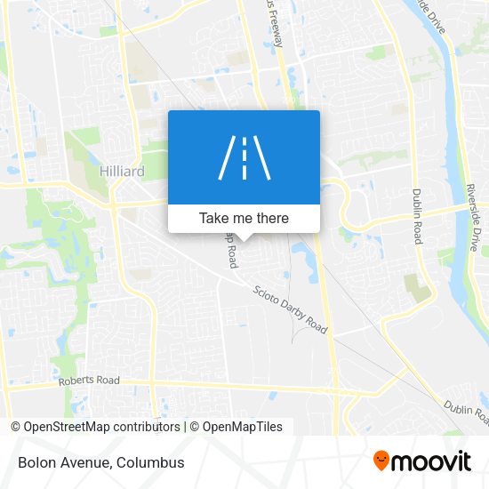 Mapa de Bolon Avenue