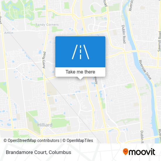 Mapa de Brandamore Court