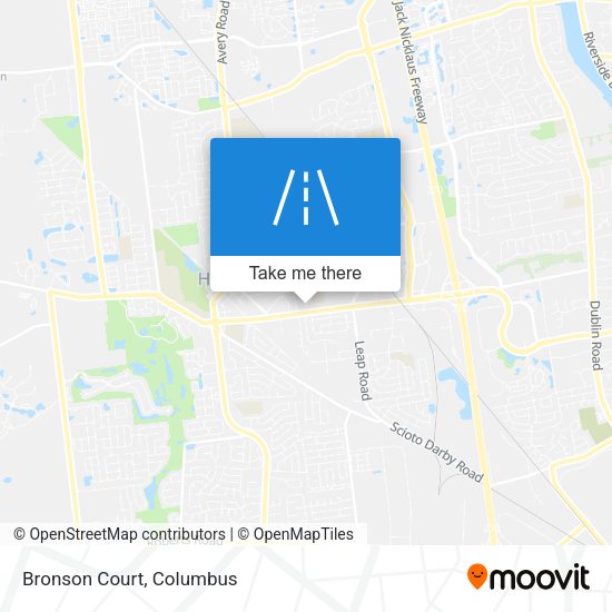Mapa de Bronson Court