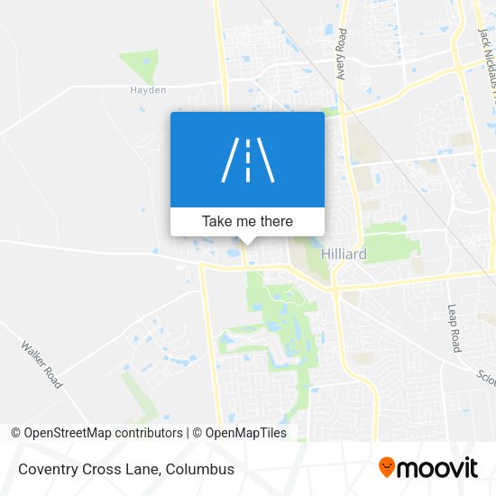 Mapa de Coventry Cross Lane
