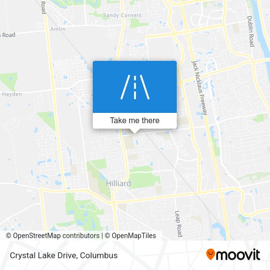 Mapa de Crystal Lake Drive