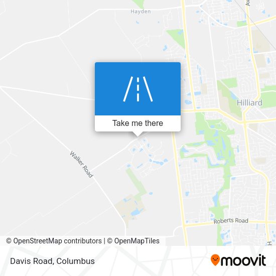 Mapa de Davis Road