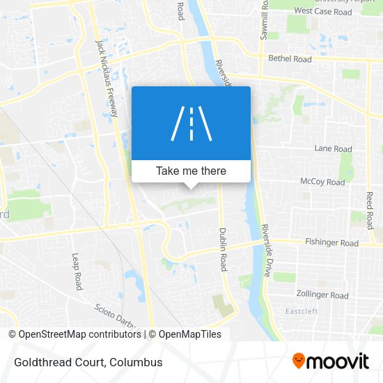 Mapa de Goldthread Court