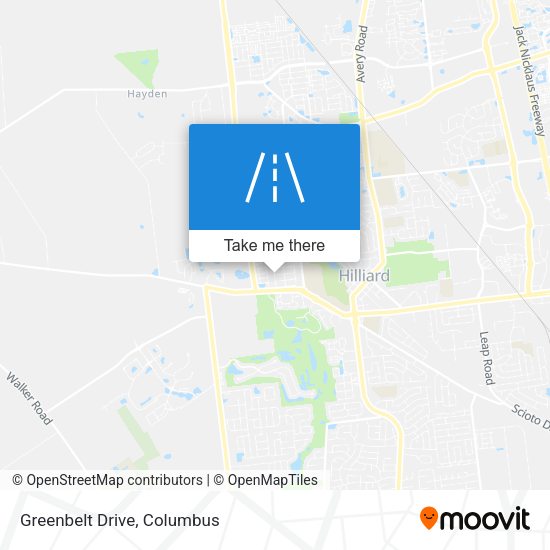 Mapa de Greenbelt Drive