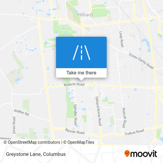 Mapa de Greystone Lane