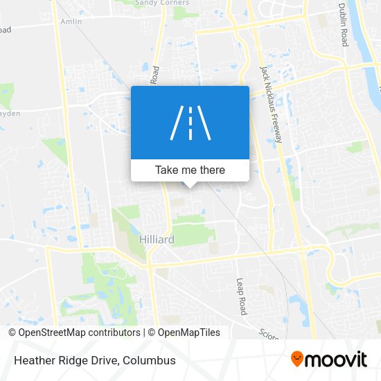 Mapa de Heather Ridge Drive