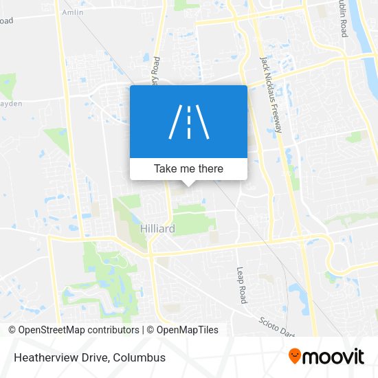 Heatherview Drive map