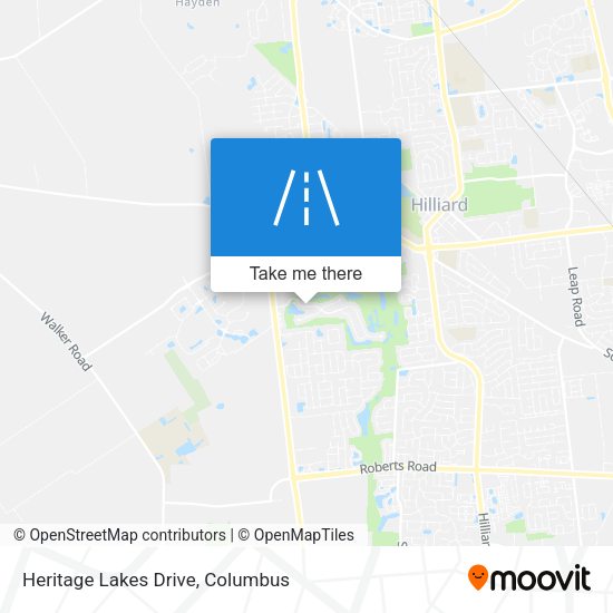 Heritage Lakes Drive map