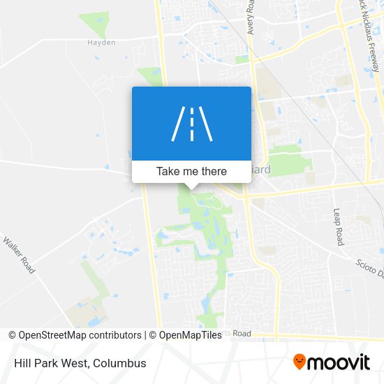Mapa de Hill Park West