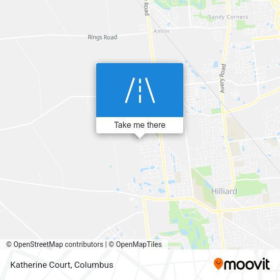 Mapa de Katherine Court