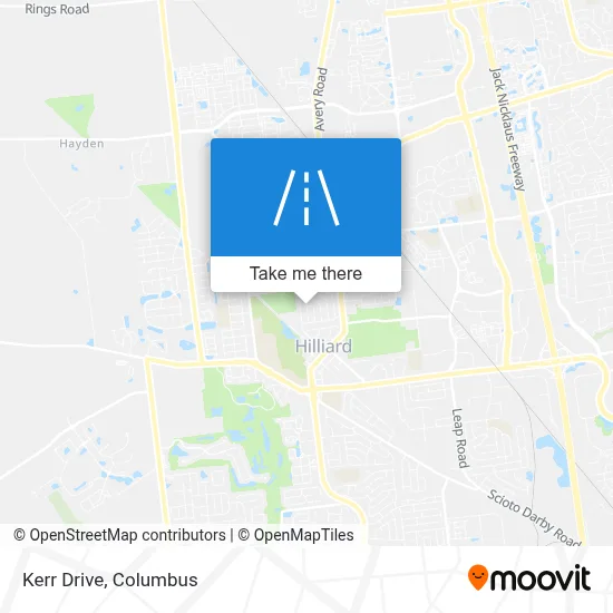 Kerr Drive map