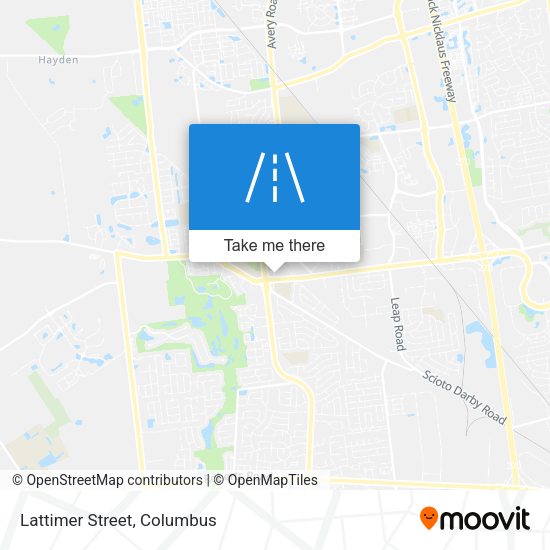 Mapa de Lattimer Street