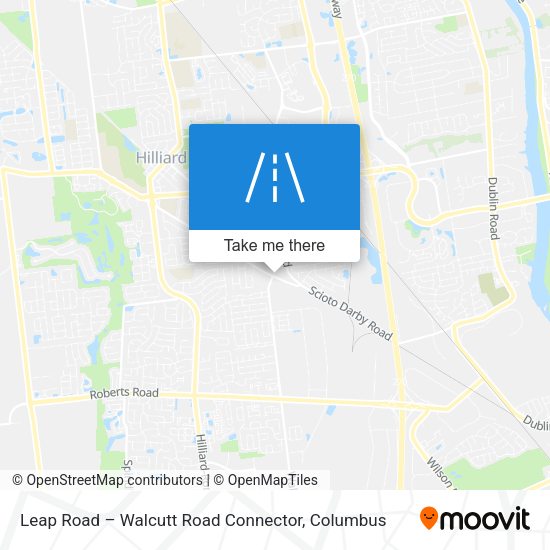 Leap Road – Walcutt Road Connector map