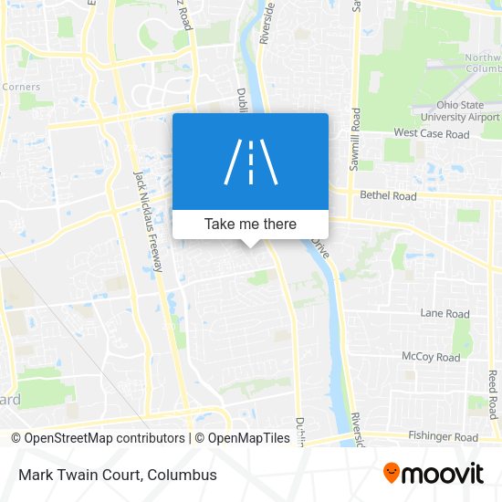 Mapa de Mark Twain Court