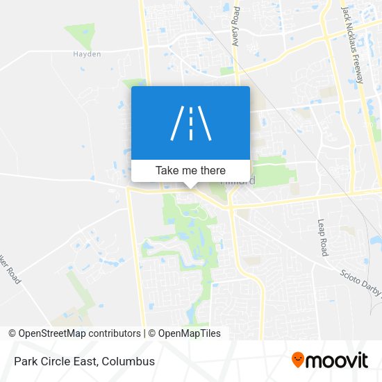 Mapa de Park Circle East