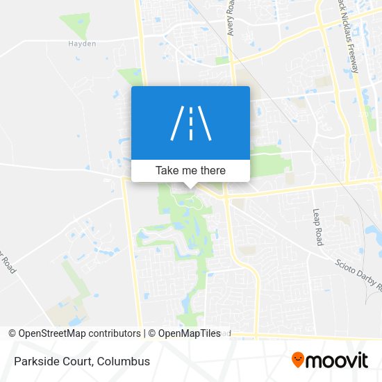 Mapa de Parkside Court