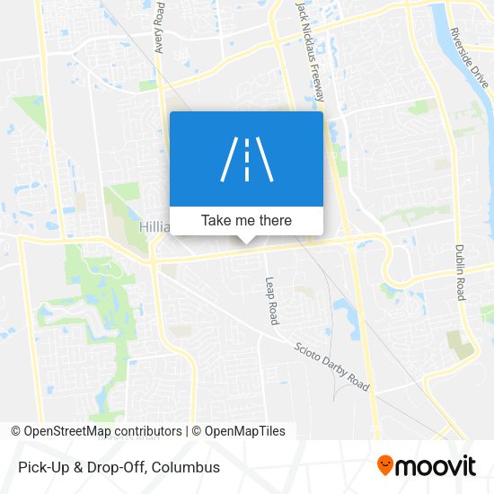 Mapa de Pick-Up & Drop-Off